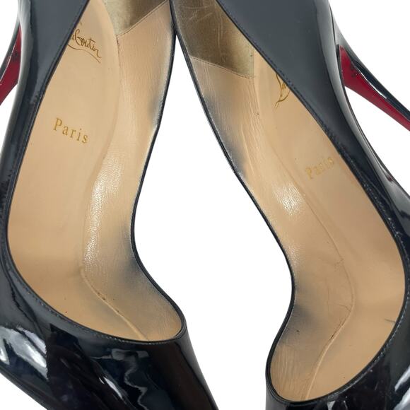 Christian Louboutin So Kate 120mm Patent Leather Pumps Black Size 41 - Picture 15 of 16